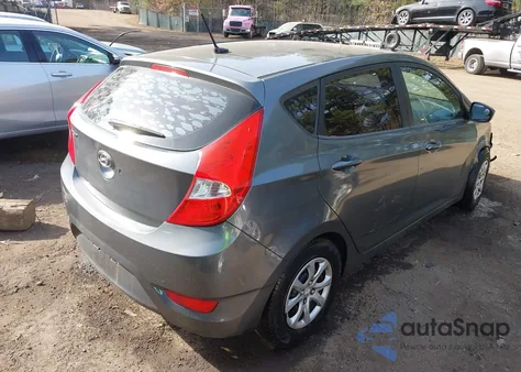 2012 Hyundai Accent Gs from USA, damaged, VIN KMHCT5AEXCU022981